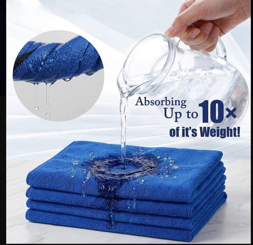 4 Pack Microfiber Towel Cloth